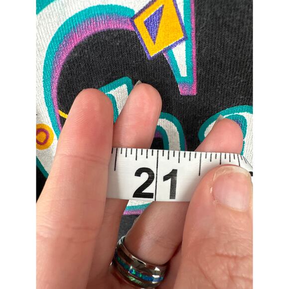 90s Vintage Green Bay Packers Shirt Mens Large Black Super Bowl 1997 XXXI - Picture 8 of 8